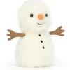 Peluche Petit Bonhomme de neige (18 cm)