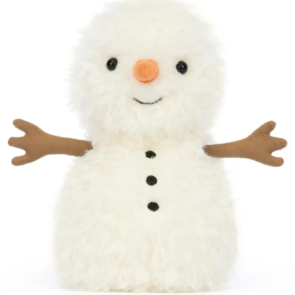 Peluche Petit Bonhomme de neige (18 cm)