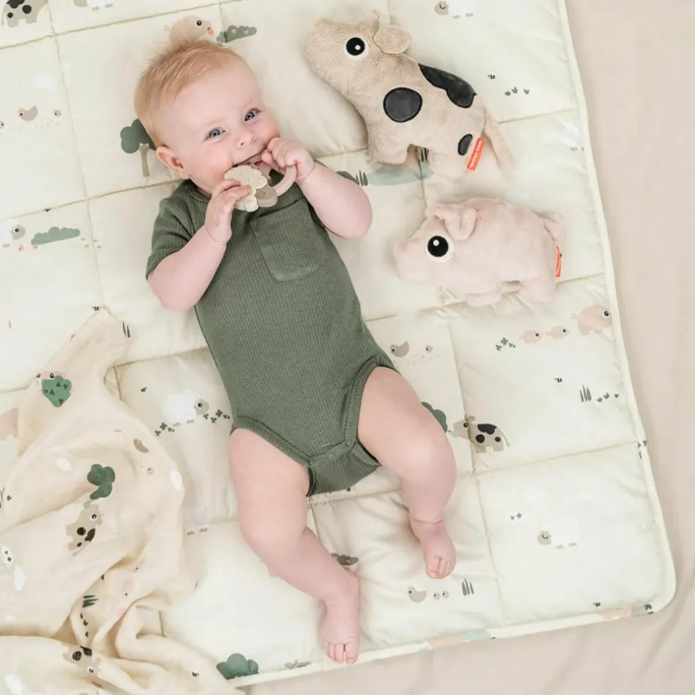 Peluche petite Pigee Rose (22 cm)