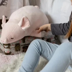 Peluche Pinkie le cochon (55 cm)