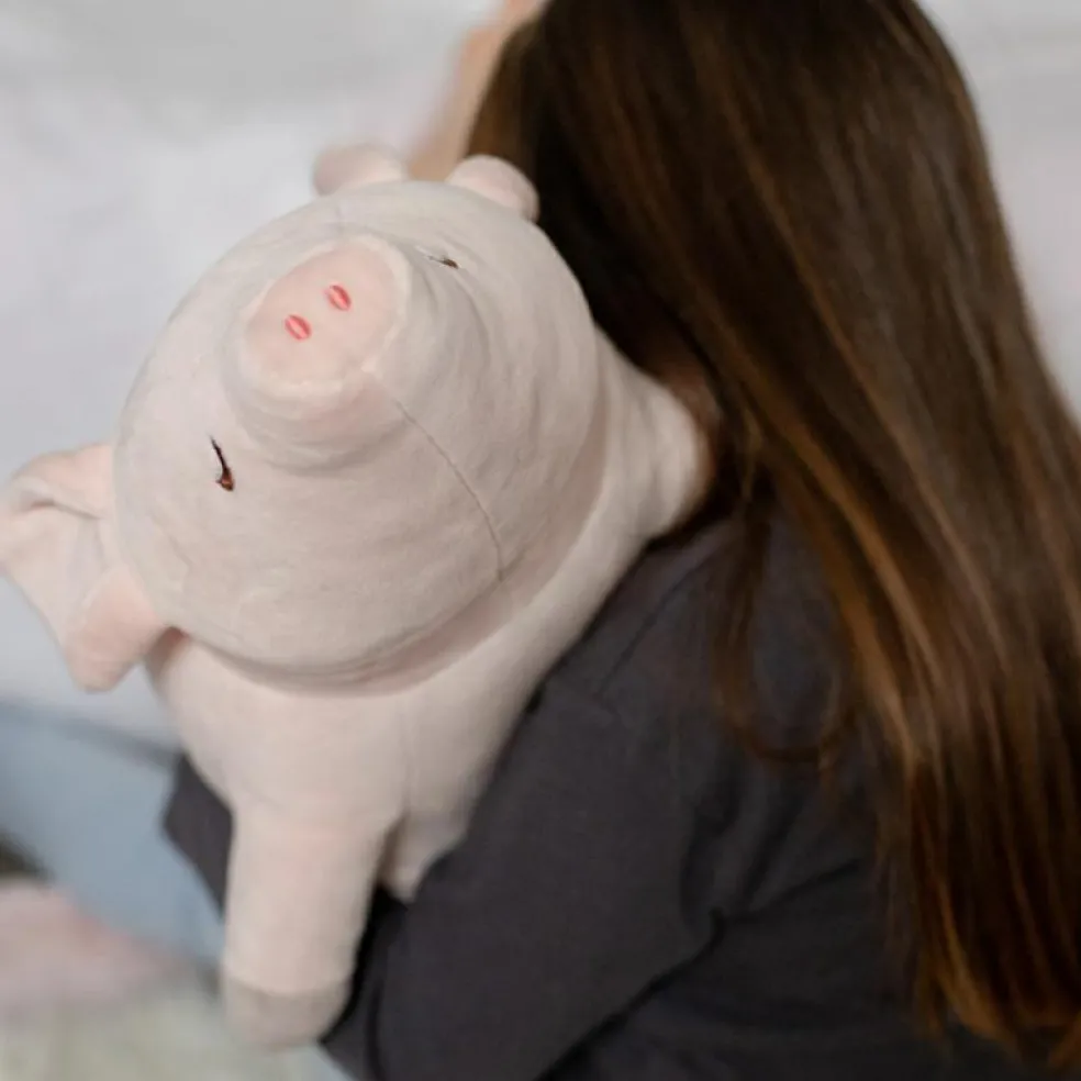 Peluche Pinkie le cochon (55 cm)