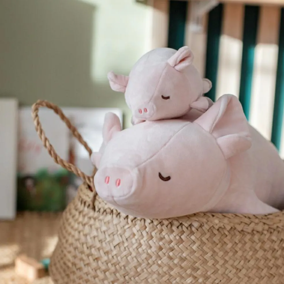 Peluche Pinkie le cochon (55 cm)