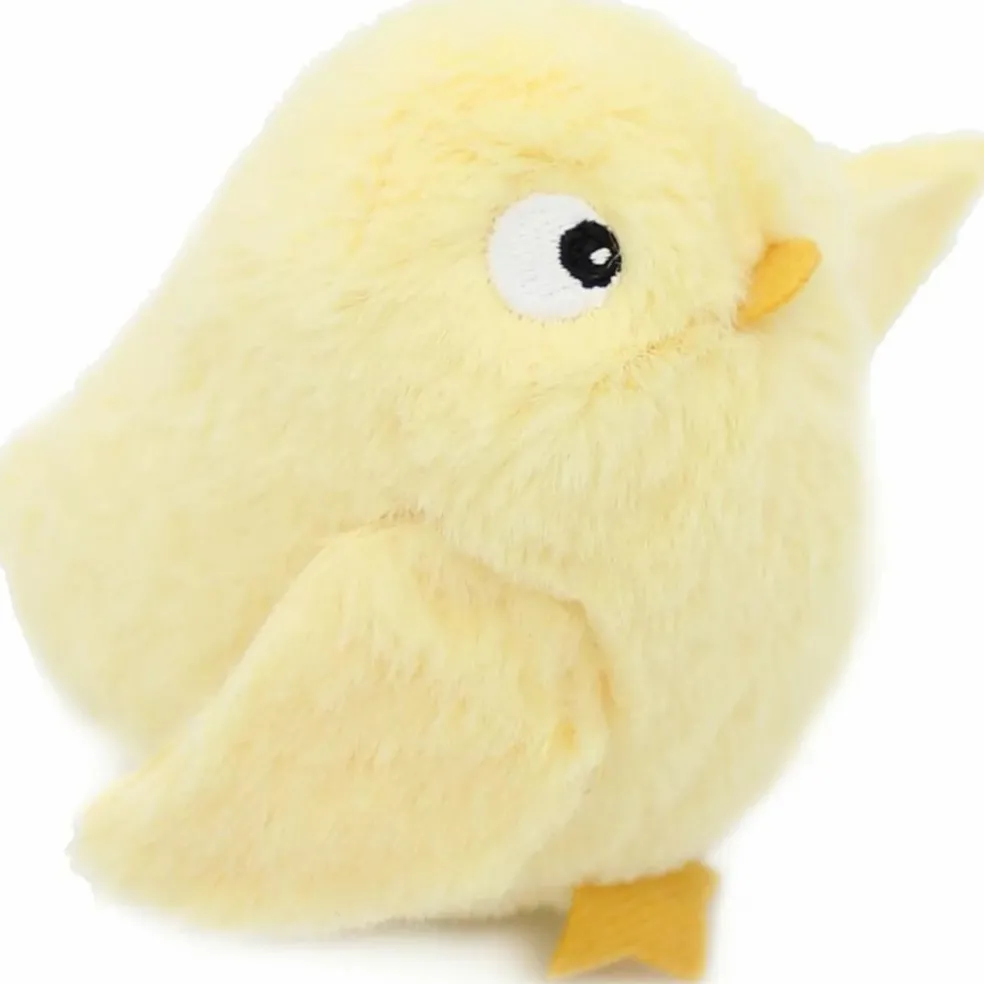 Peluche Pioupiou maman et bébé Les Ptipotos Blanc (32 cm)