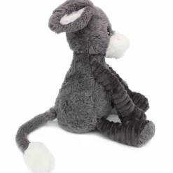Peluche Poitou maman et bébé Les Ptipotos Gris (35 cm)