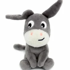 Peluche Poitou maman et bébé Les Ptipotos Gris (35 cm)