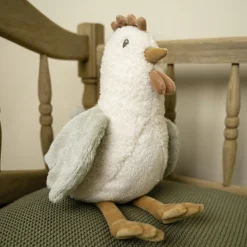 Peluche poule Little Farm (17 cm)