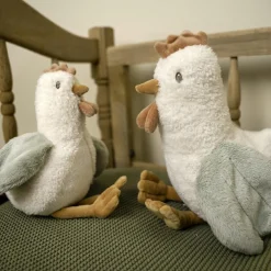 Peluche poule Little Farm (17 cm)