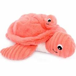 Peluche Sauvenou maman et bébé Les Ptipotos Corail (29 cm)