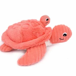 Peluche Sauvenou maman et bébé Les Ptipotos Corail (29 cm)