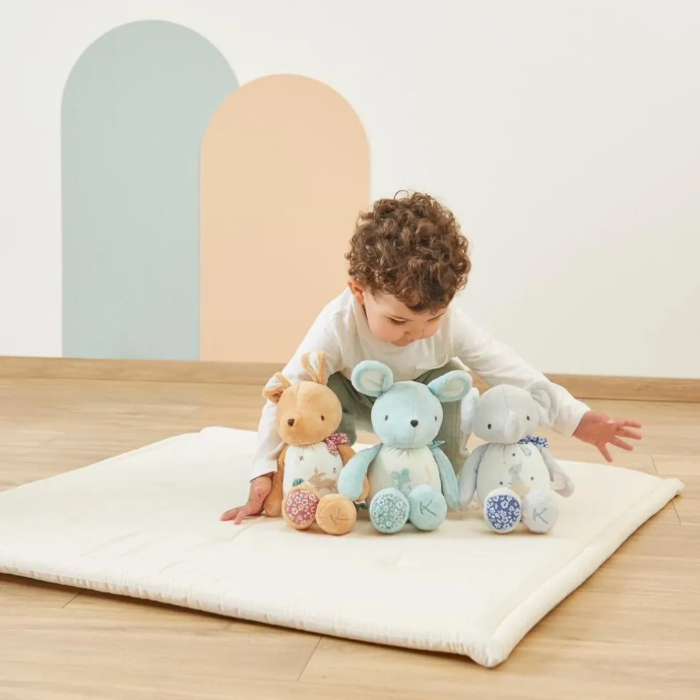 Peluche sonore Souris (28 cm)