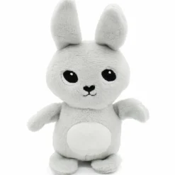 Peluche Toudou maman et bébé Les Ptipotos Gris clair (25 cm)