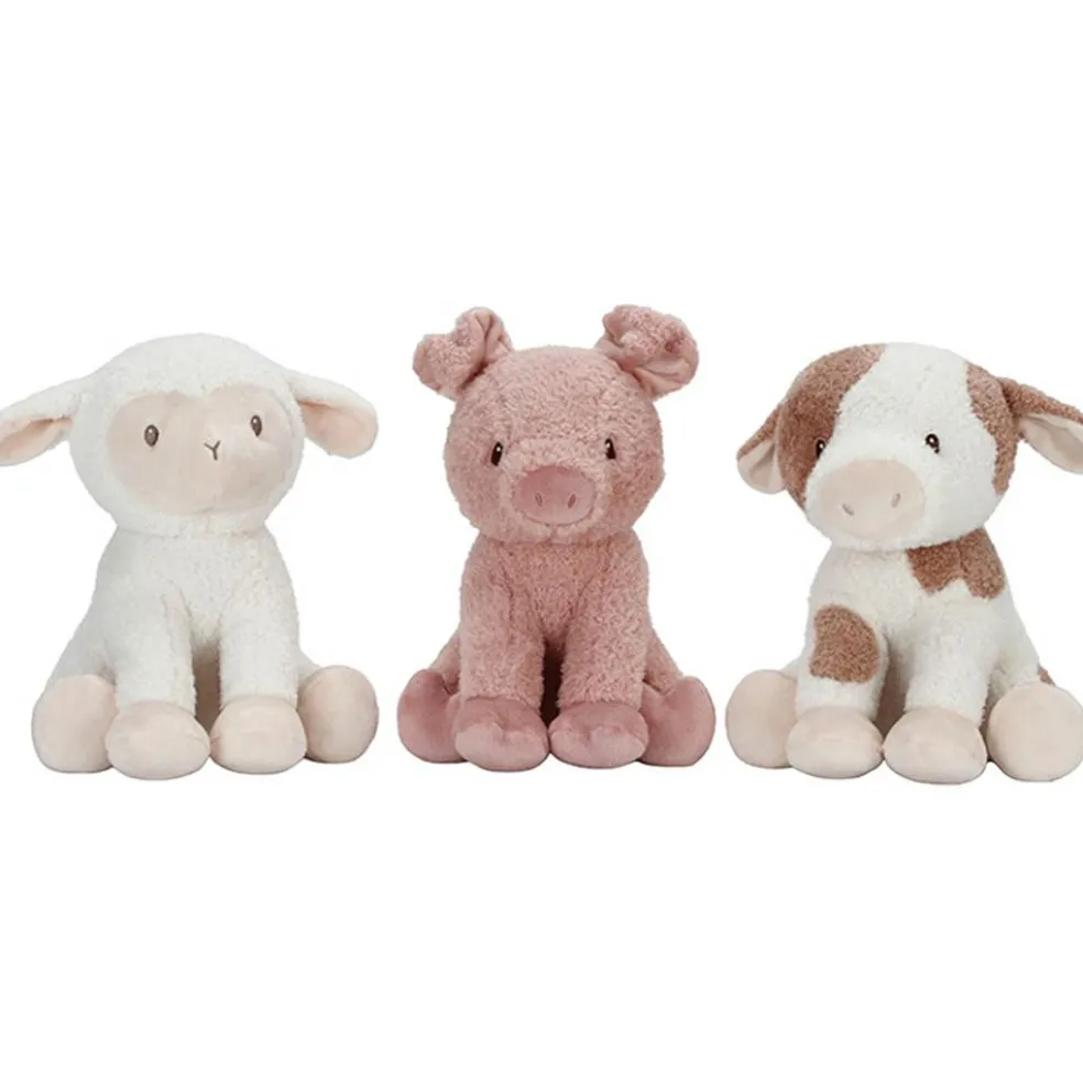 Peluche vache Little Farm (25 cm)