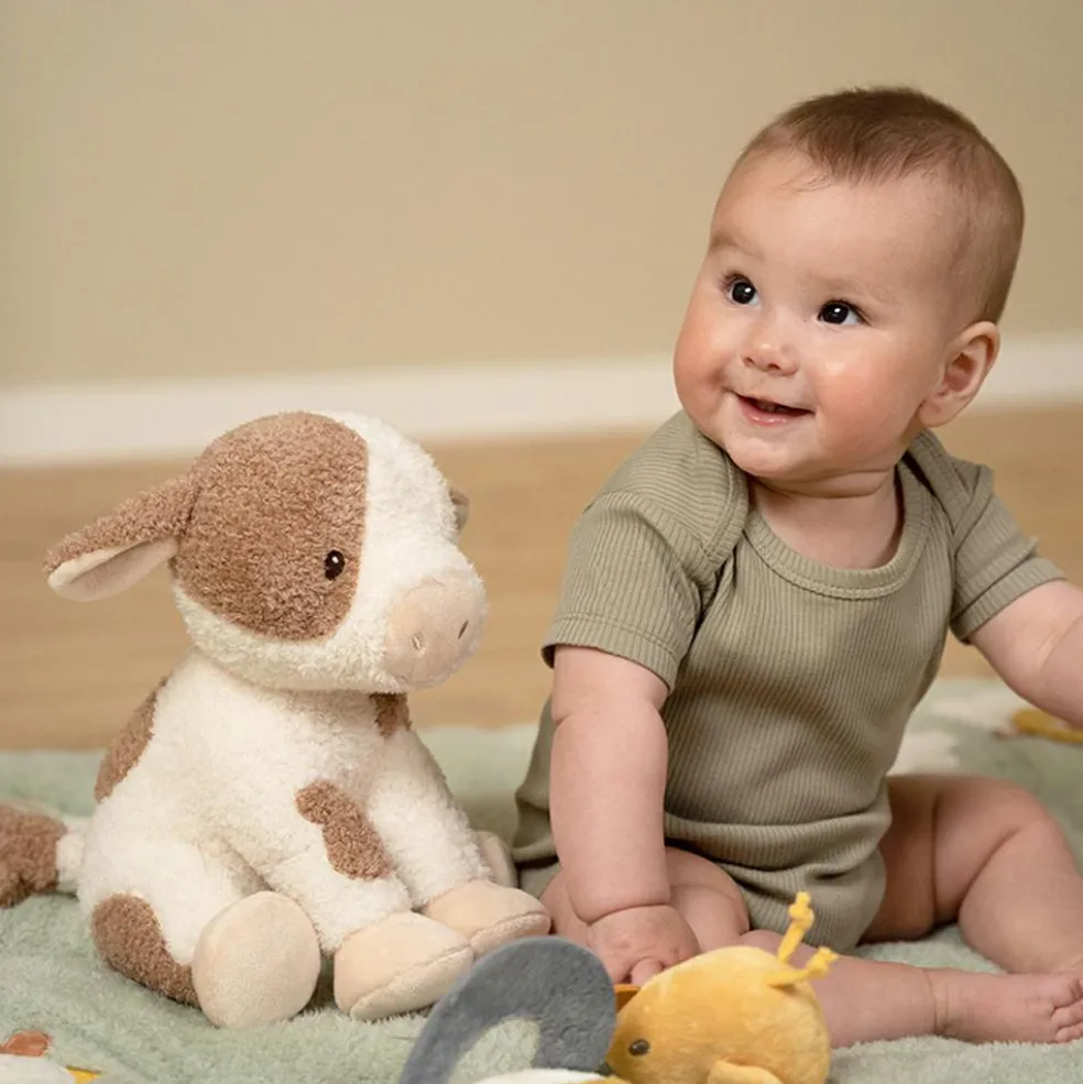 Peluche vache Little Farm (25 cm)