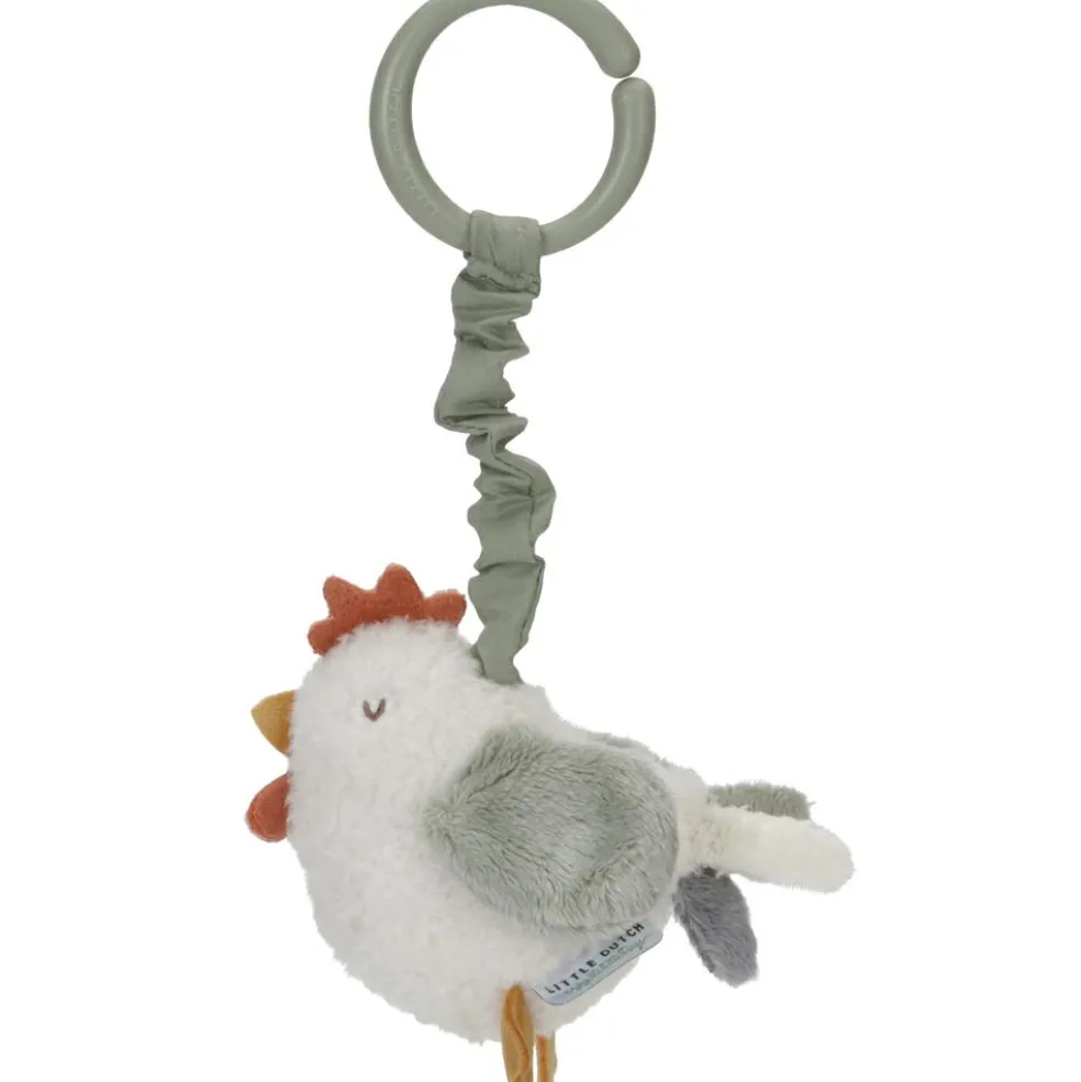Peluche vibrante poule Little Farm