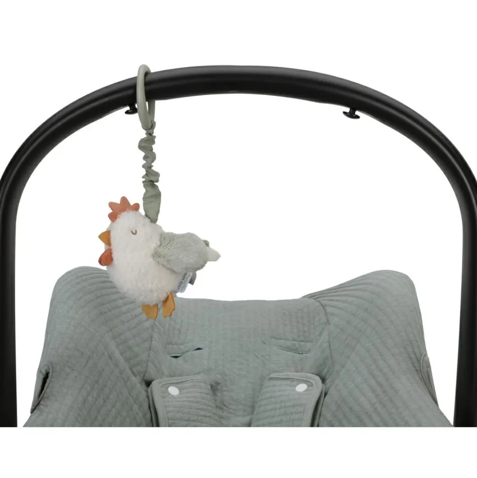 Peluche vibrante poule Little Farm