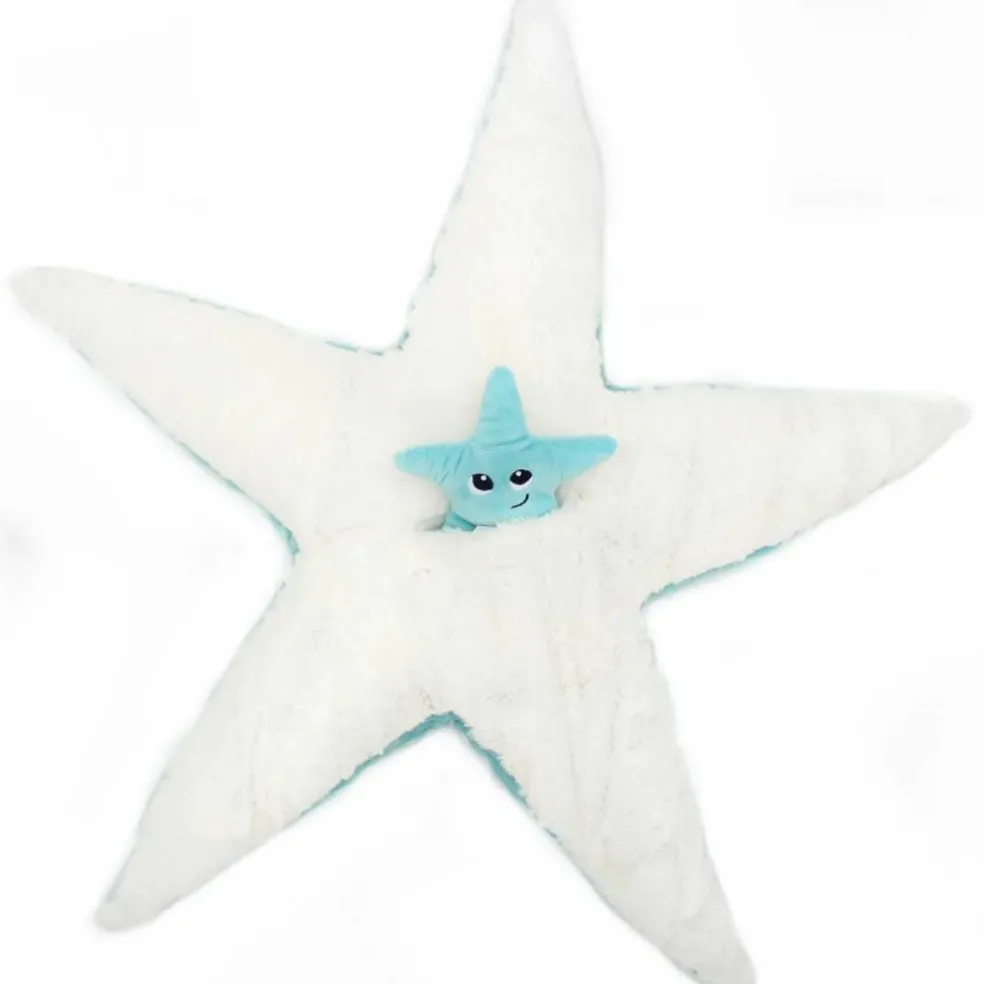 Peluche Wahou maman et bébé Les Ptipotos Aqua (62 cm)