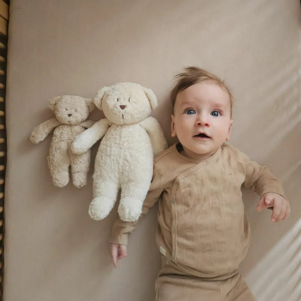 Petit ours sensoriel sable
