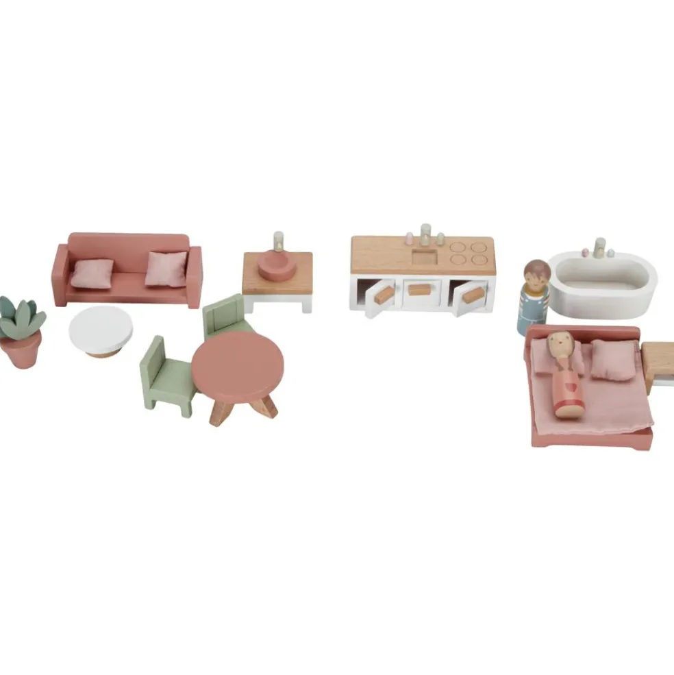 Petite maison de poupée en bois