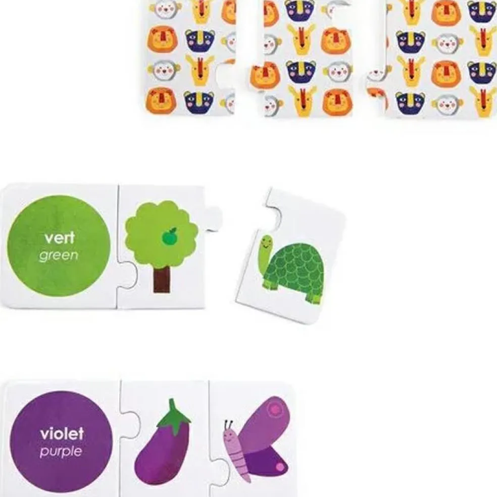 Petits puzzles Les couleurs