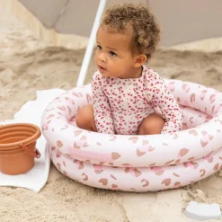 Piscine bébé Léopard vieux rose (60 cm)