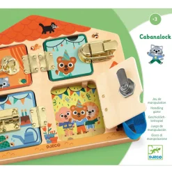 Planche à cadenas en bois Cabanalock