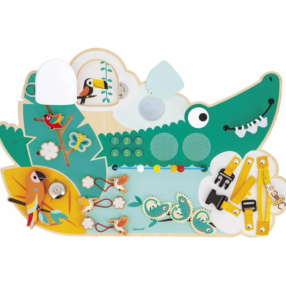 Planche d'activités Croco Tropik