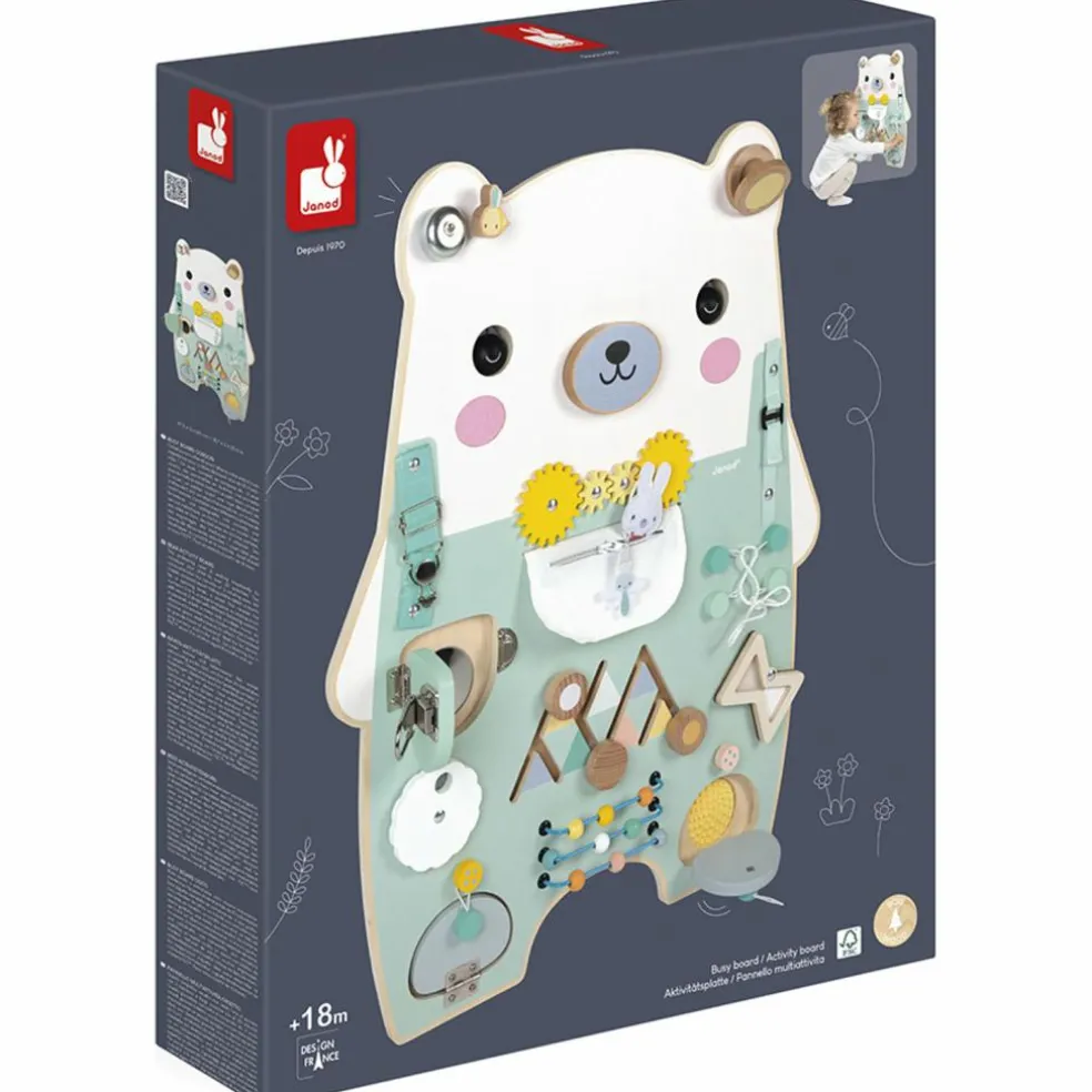 Planche d'activités Ourson Pure