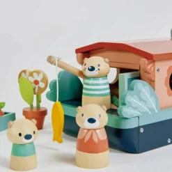 Péniche famille loutre