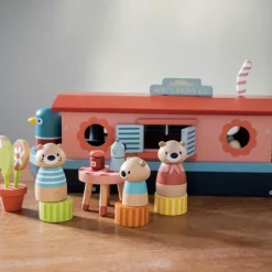 Péniche famille loutre