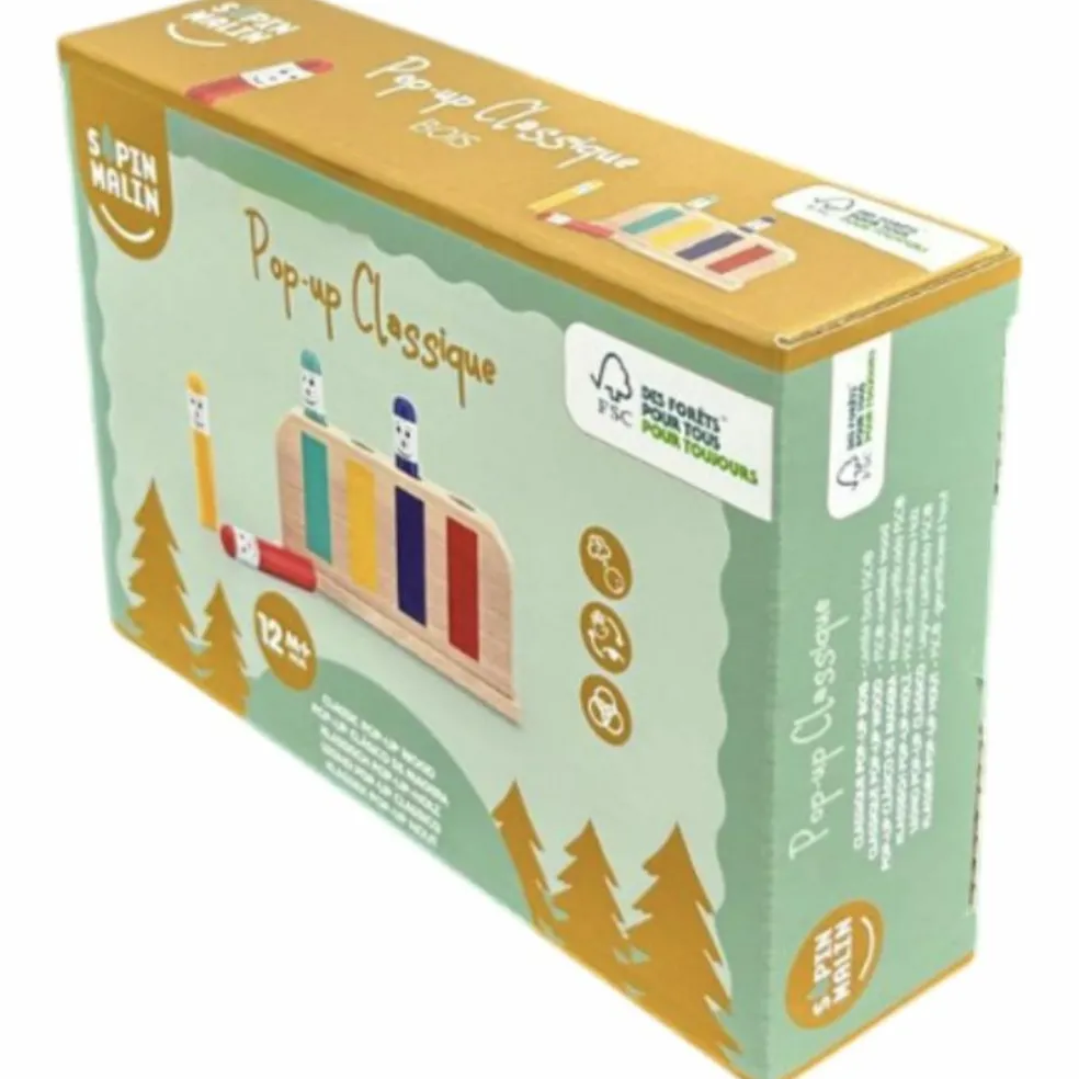 Pop up en bois Classique