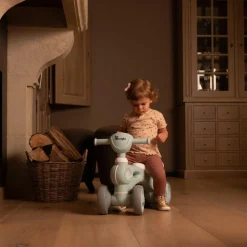 Porteur vélo vert d'eau