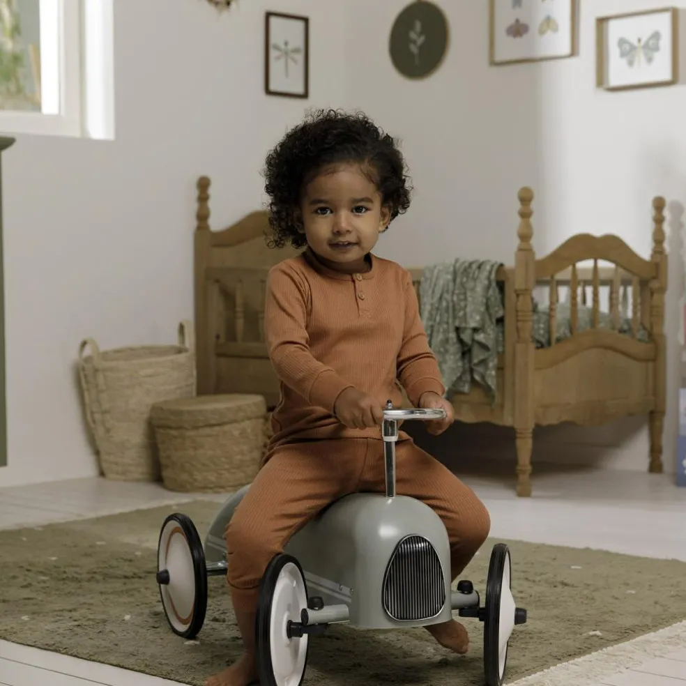 Porteur voiture Rétro Roller Olive