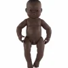 Poupée bébé garçon africain (40 cm)