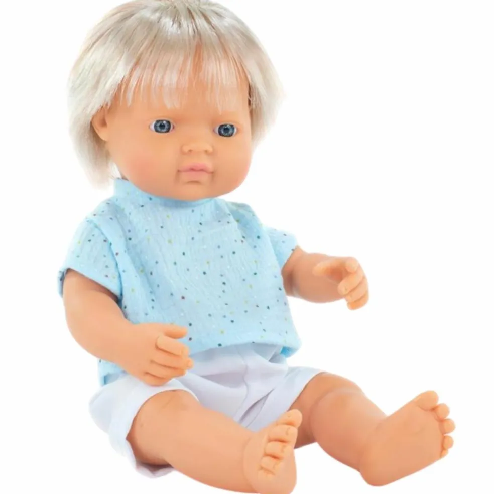 Poupée garçon européen (38 cm)