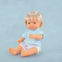 Poupée garçon européen (38 cm)