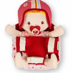 Poupée Lena et son siège vélo