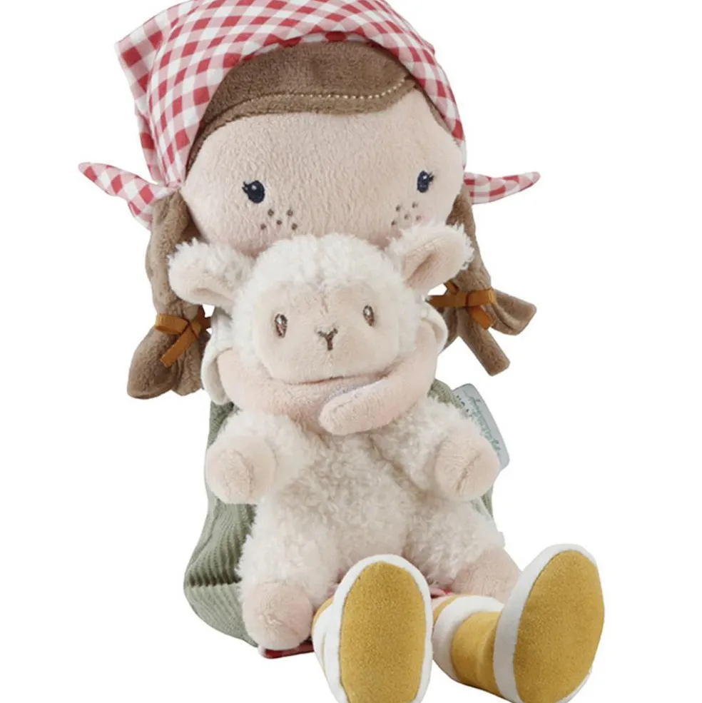 Poupée Rosa avec mouton (35 cm)