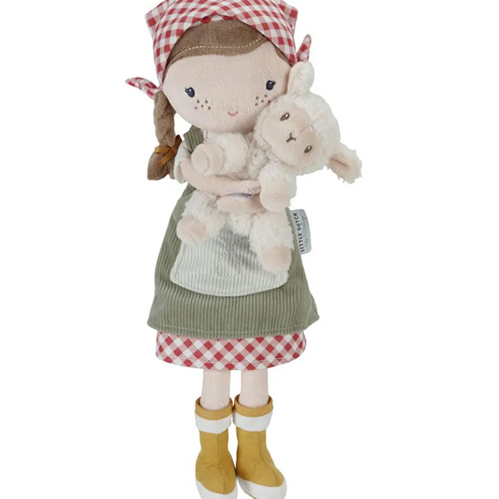 Poupée Rosa avec mouton (35 cm)