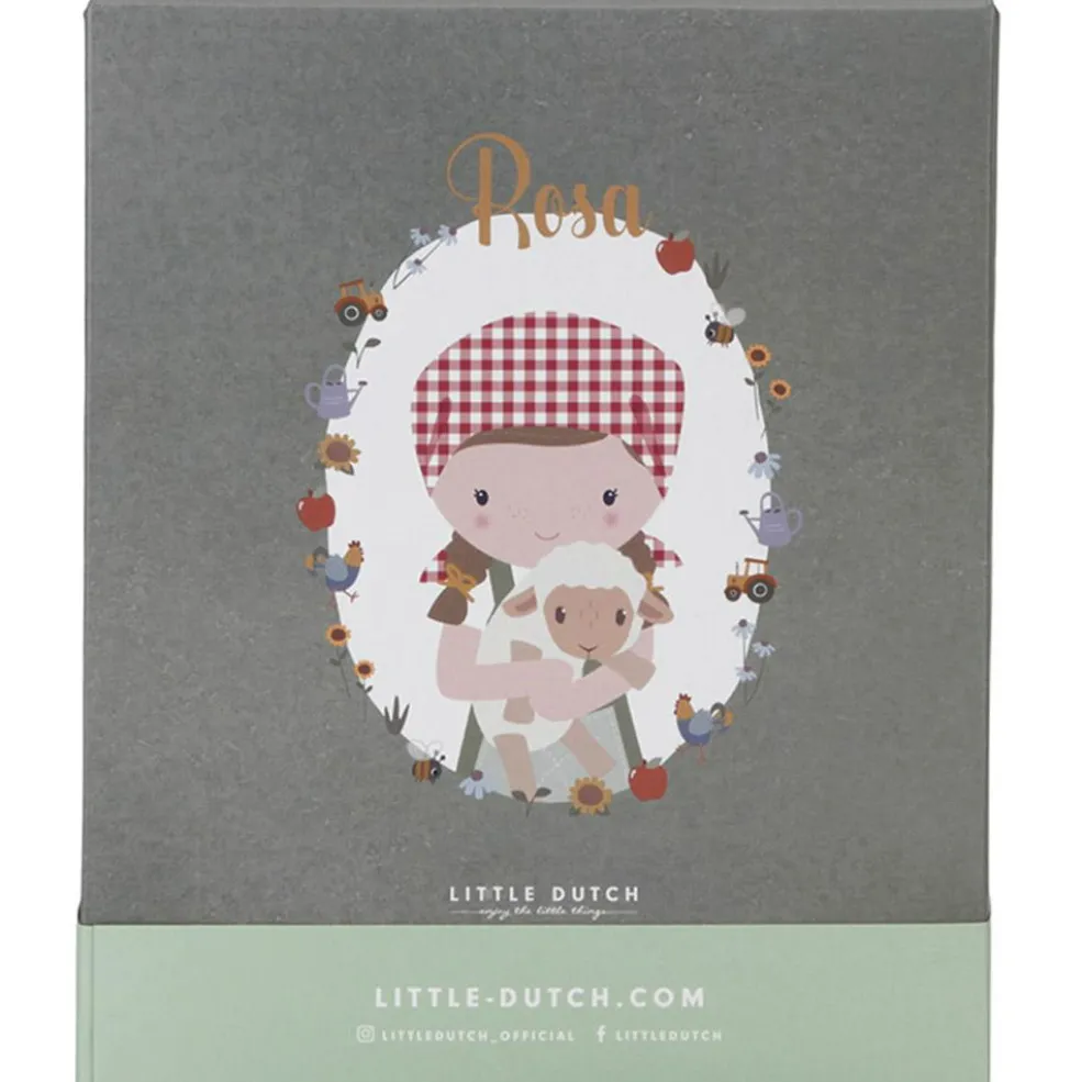 Poupée Rosa avec mouton (35 cm)