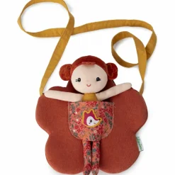 Poupée souple et sac fleur