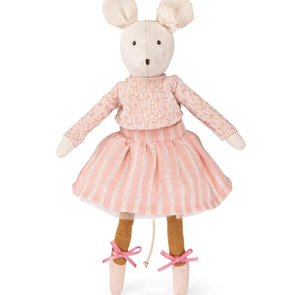 Poupée souple souris Anna La petite école de danse (28 cm)