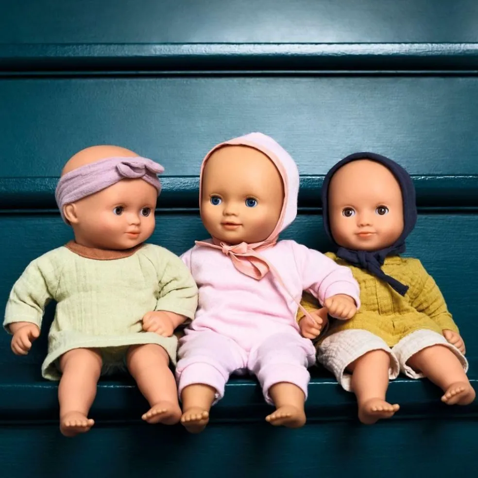 Poupon bébé Pistache (34 cm)