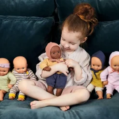 Poupon bébé Pistache (34 cm)