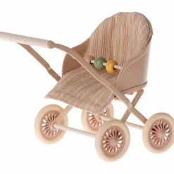 Poussette bébé souris Rose