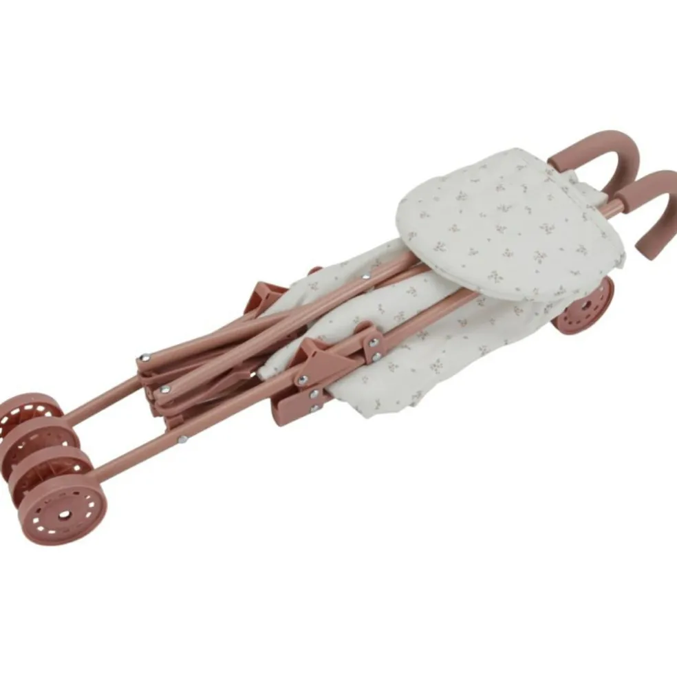 Poussette pour poupée en métal White Meadows