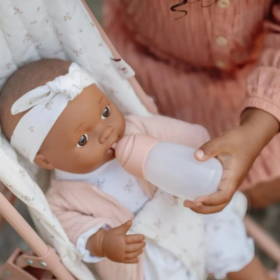 Poussette pour poupée en métal White Meadows