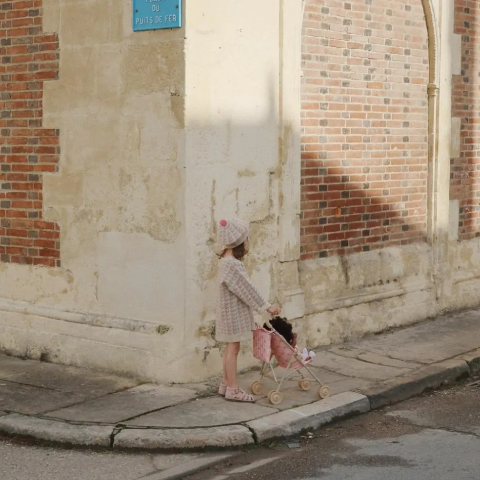 Poussette pour poupée Lacy Pink