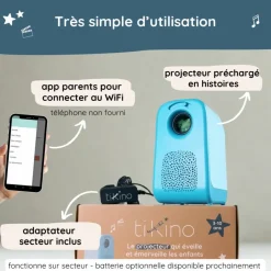 Projecteur d'histoires pour enfant Tikino
