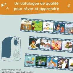 Projecteur d'histoires pour enfant Tikino