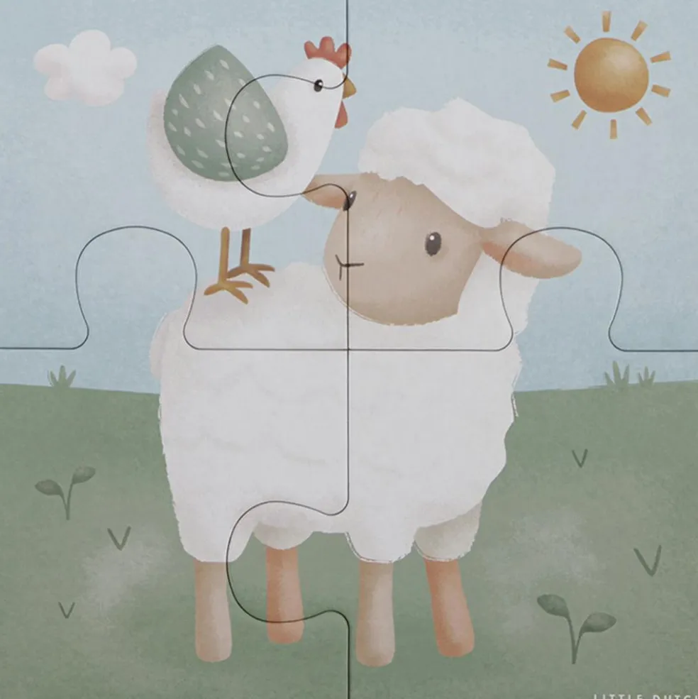 Puzzle 4 en 1 Little Farm